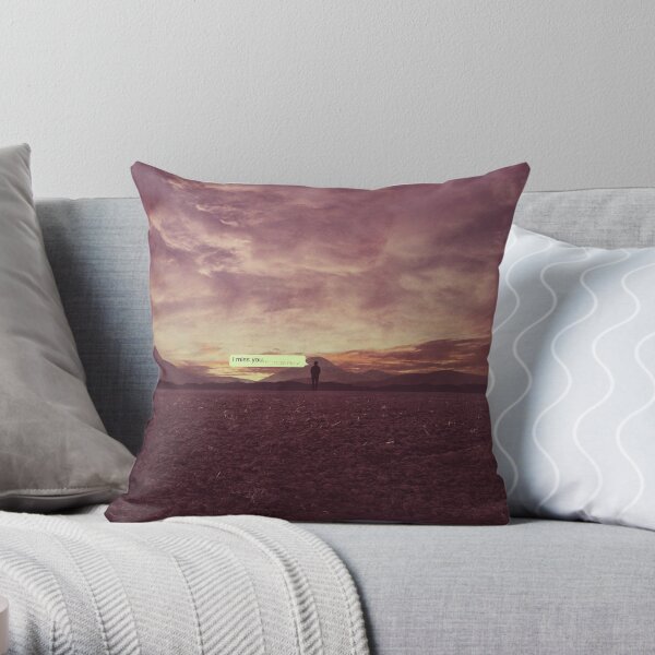 I miss you.. Throw Pillow