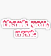 Danke, als nächstes Sticker