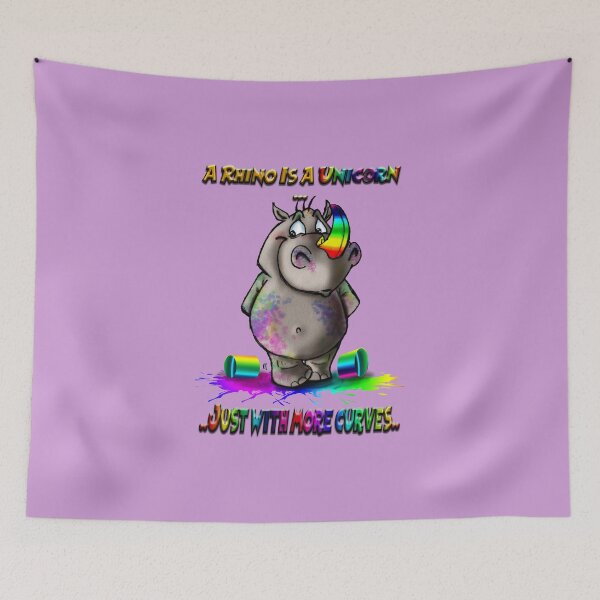 Item preview, Rhino's are Unicorns too designed and sold by Samuraibuni.