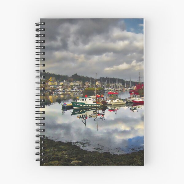 Item preview, The harbour at Tarbert designed and sold by Yellow-14.