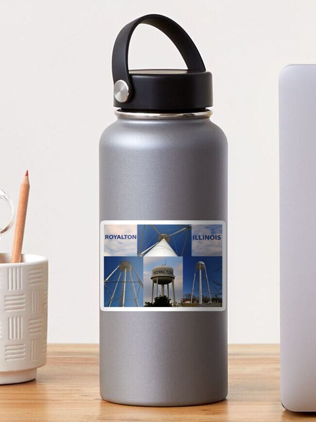 Thumbnail 1 of 3, Sticker, Royalton Water Tower designed and sold by michaelasamples.