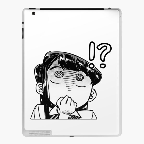 komi san can't communicate manga komi cat blush! iPad Case & Skin for Sale  by mushopea