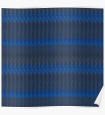 cobalt knit Poster