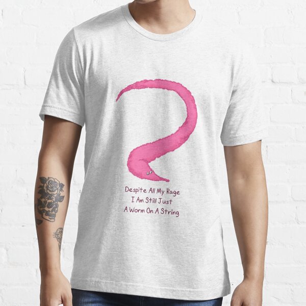 Worm With Butterfly Strings Essential T-Shirt