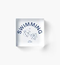 Mac Miller Schwimmen Acrylblock
