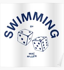 mac miller swimming Poster
