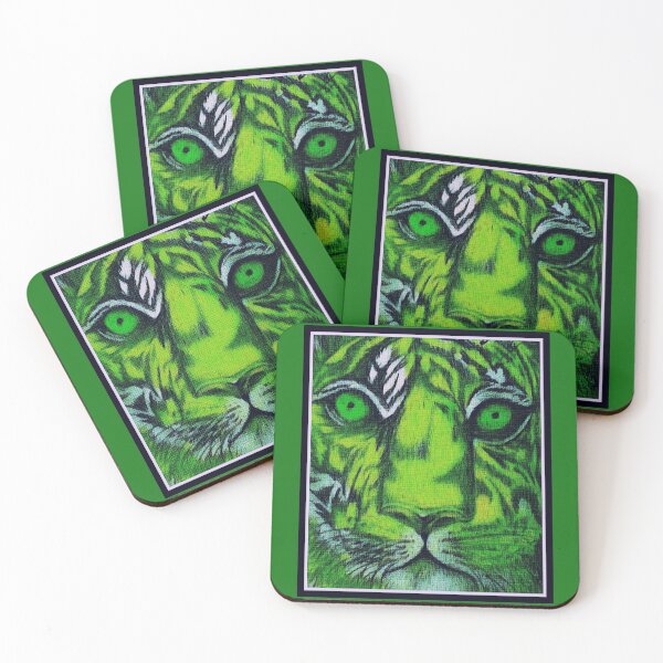 Item preview, Green Tiger designed and sold by PaniaBrown.