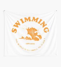 Mac Miller Schwimmen Wandbehang