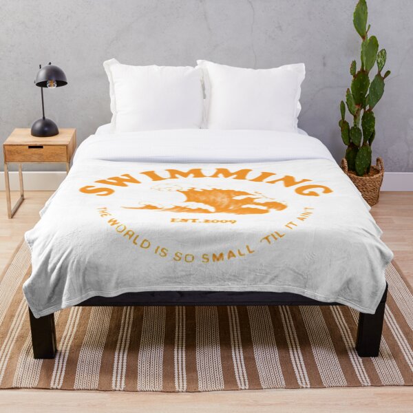 mac miller swimming Throw Blanket