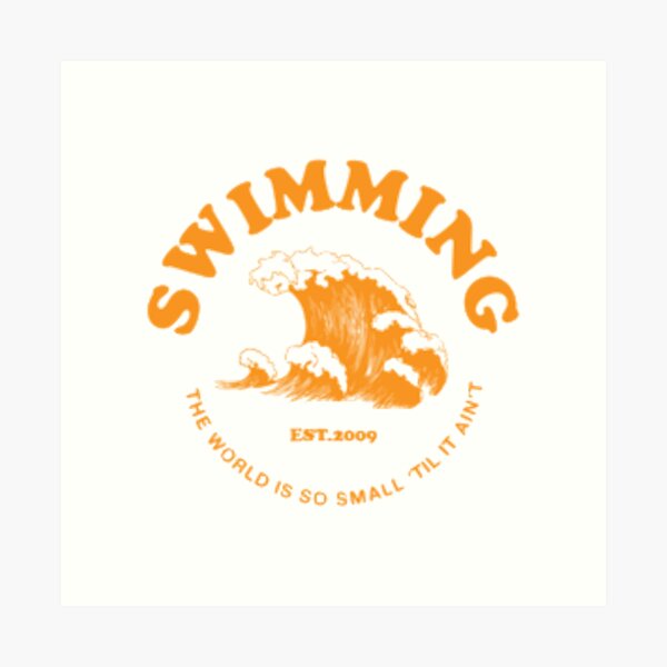 Mac Miller schwimmen Kunstdruck