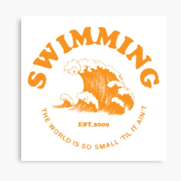 mac miller swimming Canvas Print