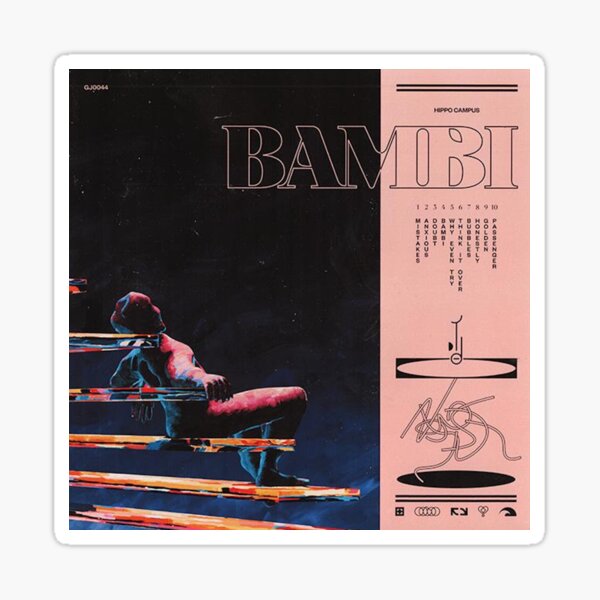 hippo campus bambi Sticker