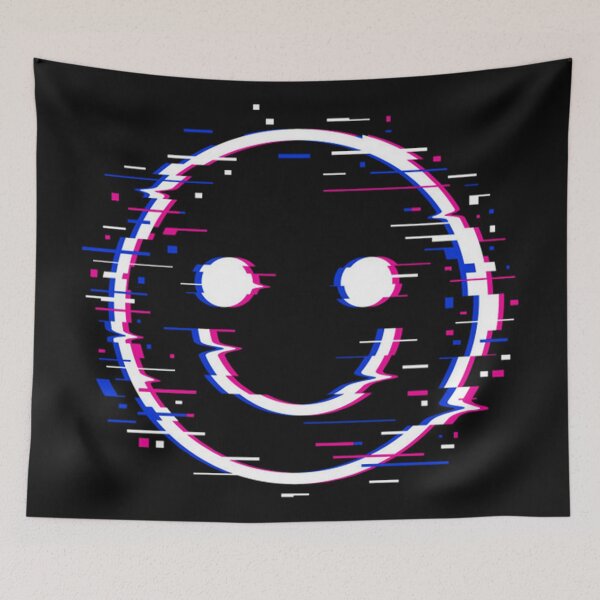 Item preview, Glitchmoticon Face designed and sold by PhyllisHill.
