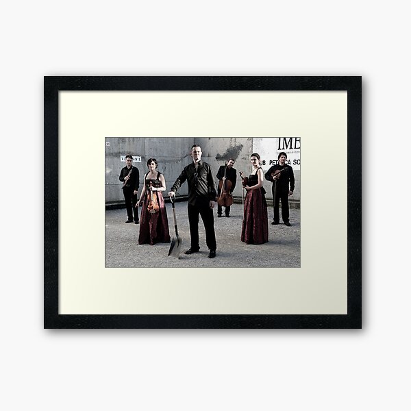 Palma Chamber Orchestra Dig In Framed Art Print