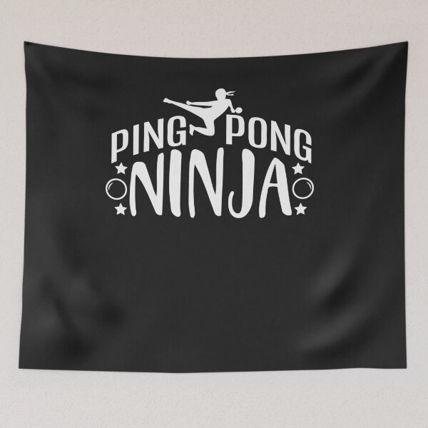Item preview, Ping Pong Ninja for Men Women Funny Table Tennis T Shirt 2 designed and sold by hadleydesigns.