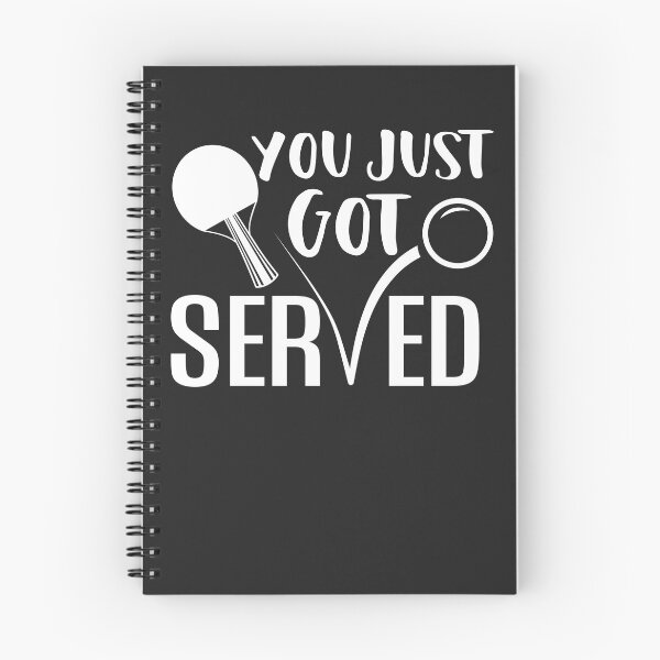 Item preview, You Just Got Served Funny Ping Pong Table Tennis T Shirt 2 designed and sold by hadleydesigns.