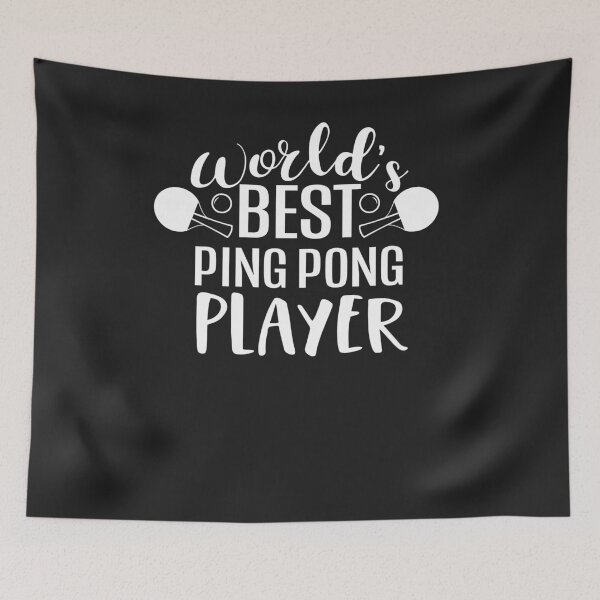 Item preview, Worlds Best Ping Pong Player Table Tennis Gift T Shirt 2 designed and sold by hadleydesigns.