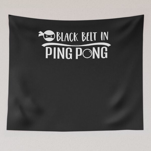 Item preview, Black Belt in Ping Pong Funny for Table Tennis Gift T Shirt 2 designed and sold by hadleydesigns.