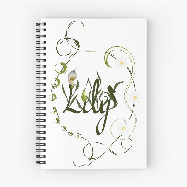 Item preview, Calla Lily Calligraphy  designed and sold by Drift Woad.