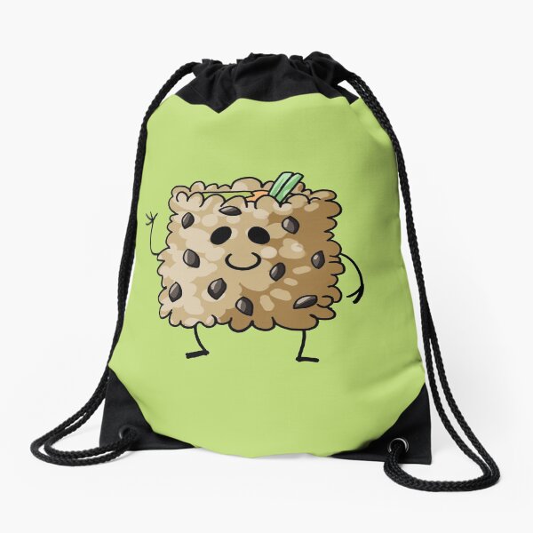 Brown Rice California Roll Sushi Pal Drawstring Bag