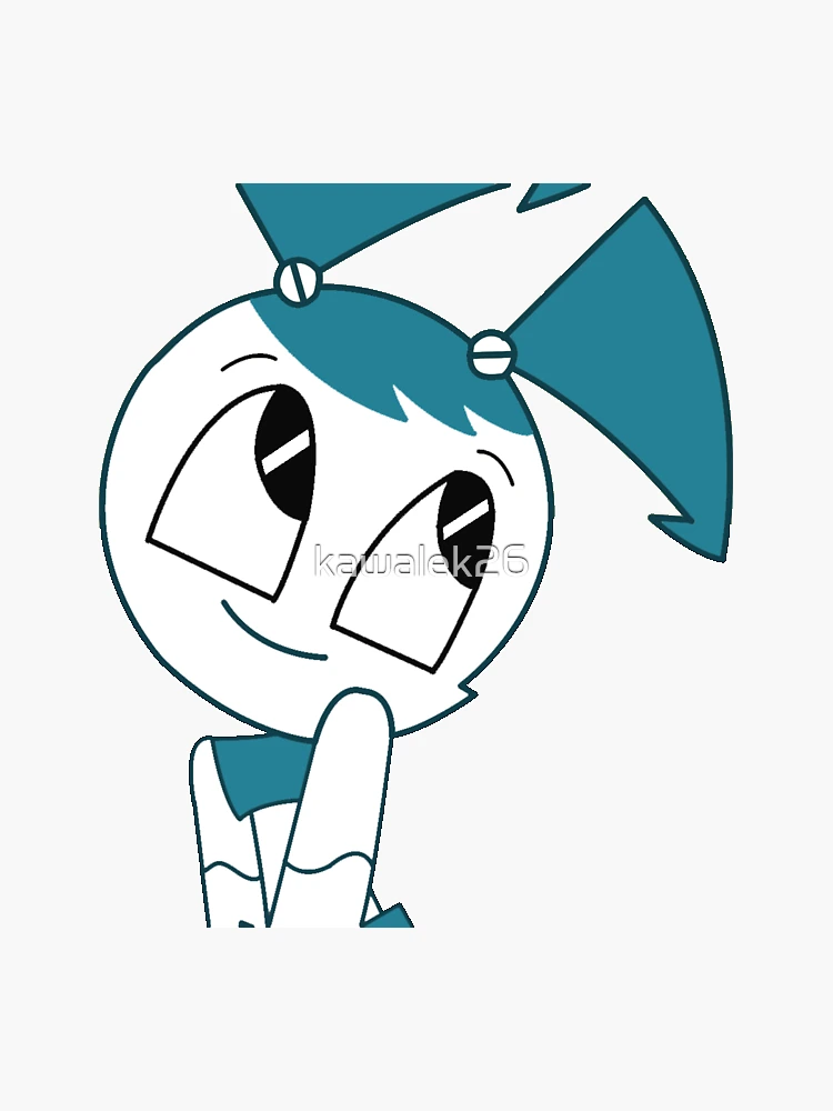 teenage robot Sticker for Sale by GreasyGerbil