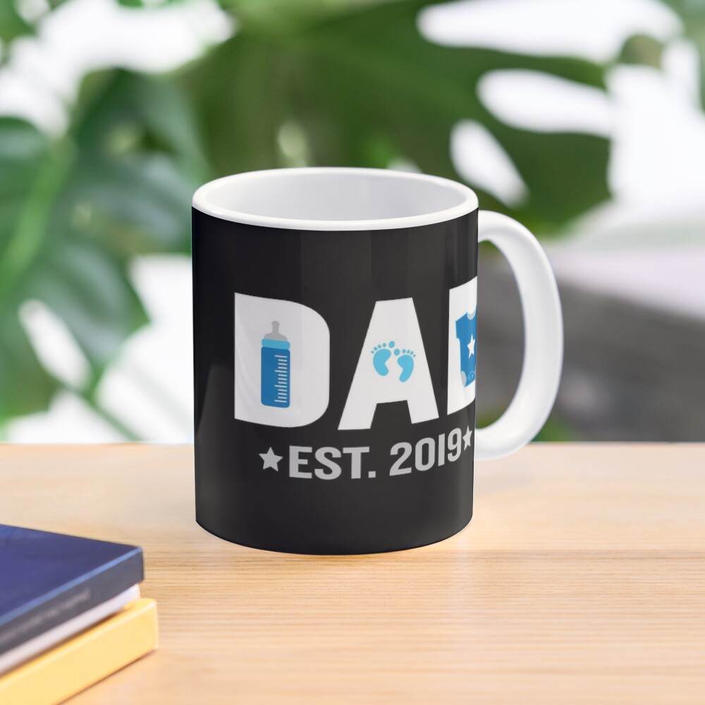 daddy est 2019 mug