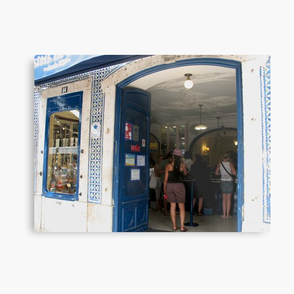 Os pastéis de nata Metal Print