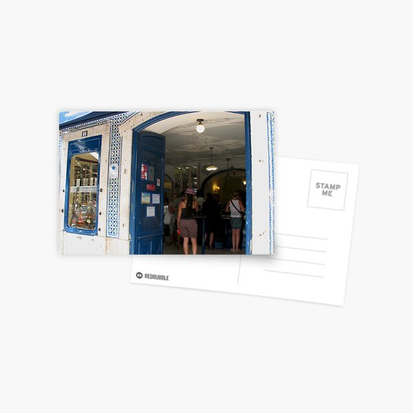 Os pastéis de nata Postcard