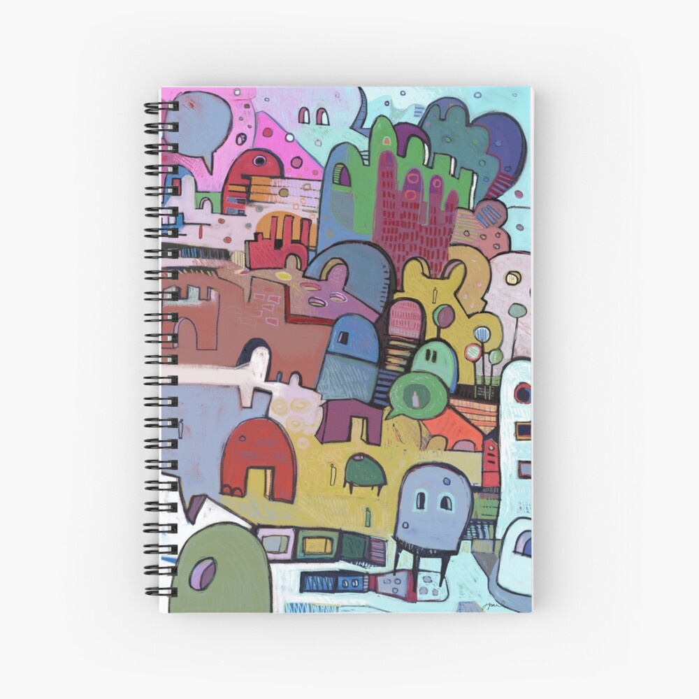 Item preview, Spiral Notebook designed and sold by cupofblue.