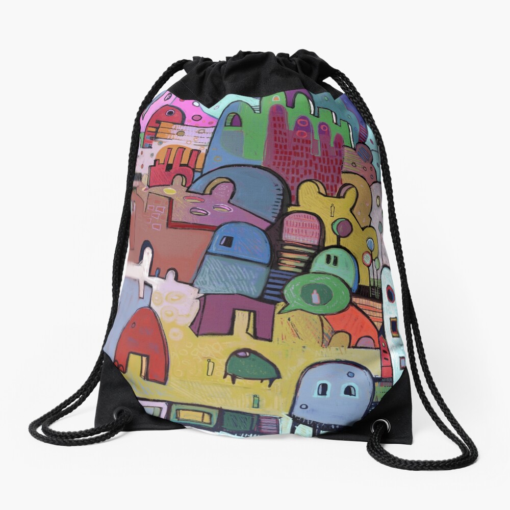 Item preview, Drawstring Bag designed and sold by cupofblue.