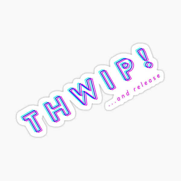 Vista previa del artículo con la obra «THWIP!», diseñado y vendido por fallingjaegers.