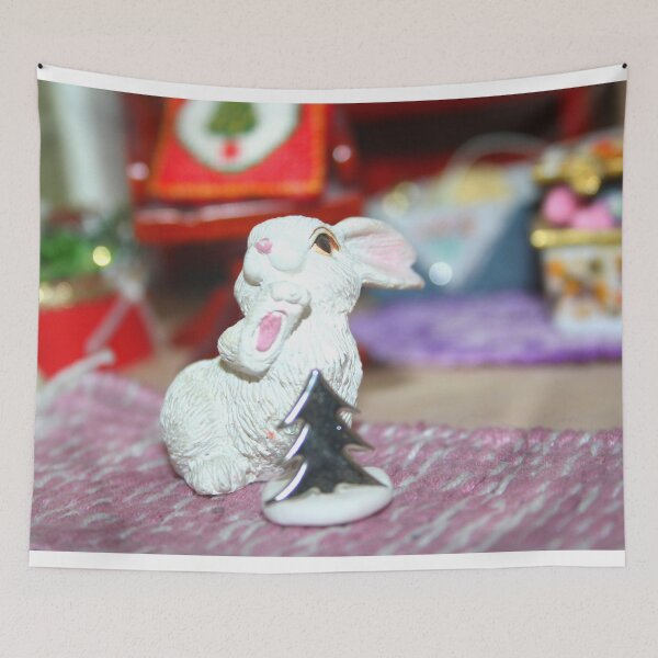 Item preview, White Rabbit Christmas  designed and sold by Niina  Niskanen.