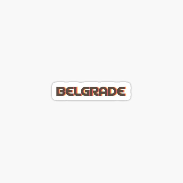 Item preview, Belgrade Retro designed and sold by designkitsch.
