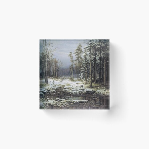Item preview, Winter Woods (Ivan Shishkin) designed and sold by ArtHistorical.