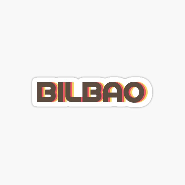 Vista previa del artículo con la obra «Bilbao retro», diseñado y vendido por designkitsch.