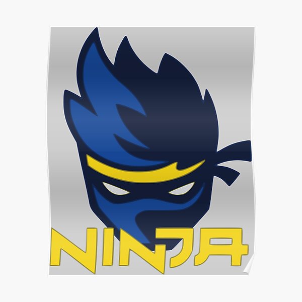Ninja Logo Poster