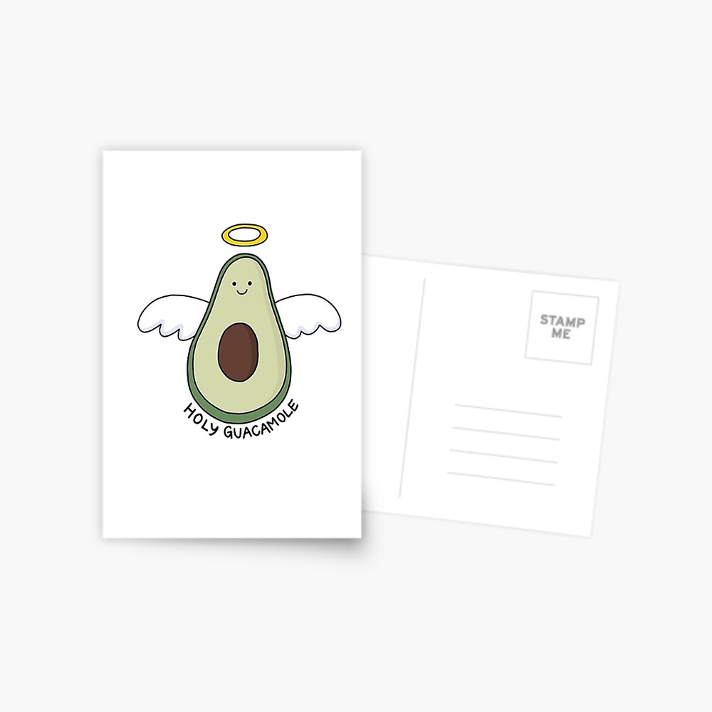 Holy Guacamole Postcard