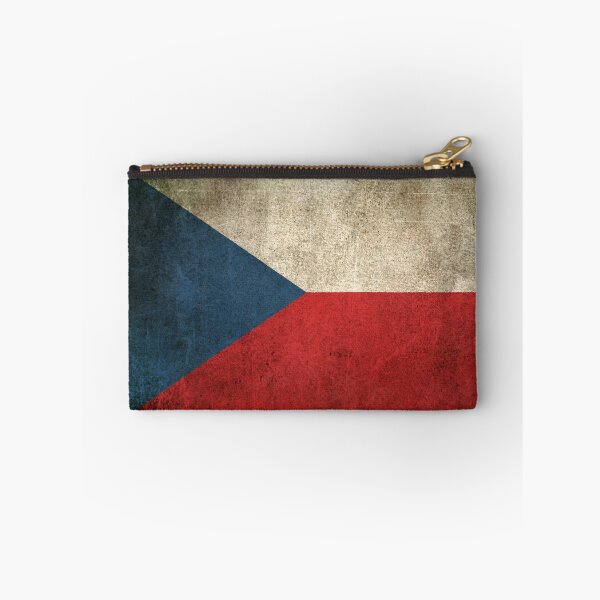 Item preview, Old and Worn Distressed Vintage Flag of Czech Republic designed and sold by JeffBartels.