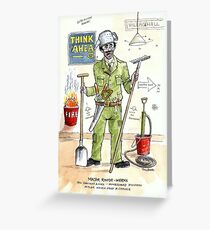 Dads Army Greeting Card