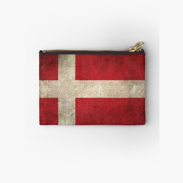 Item preview, Old and Worn Distressed Vintage Flag of Denmark designed and sold by JeffBartels.