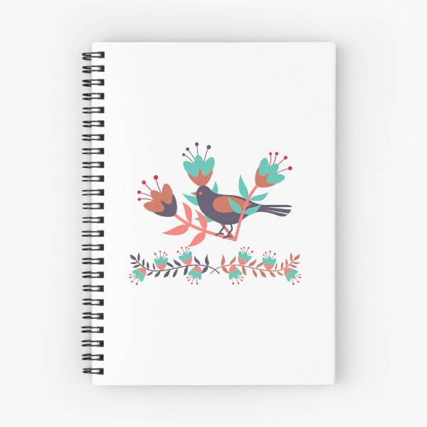 Item preview, Bird On A Branch Cute Boho Flowers Design designed and sold by Leopardman25.