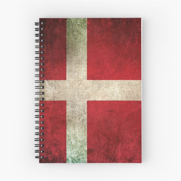 Item preview, Old and Worn Distressed Vintage Flag of Denmark designed and sold by JeffBartels.