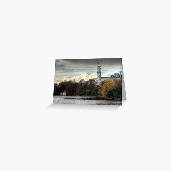 Highfields Park, Nottingham Greeting Card