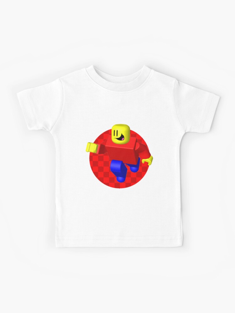 Roblox Retro Lego Man Kids T Shirt By Y3sbrolol Redbubble - spider man shirt roblox