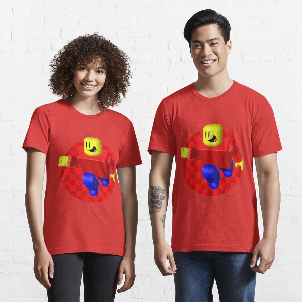 Roblox Retro Lego Man T Shirt By Y3sbrolol Redbubble - half black and half maroon t shirt roblox