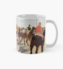 Edgar Degas Französischer Impressionismus Ölgemälde Männer Reitpferde Tasse