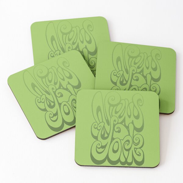 Item preview, New York Lettering Typography - Green designed and sold by bignose1977.