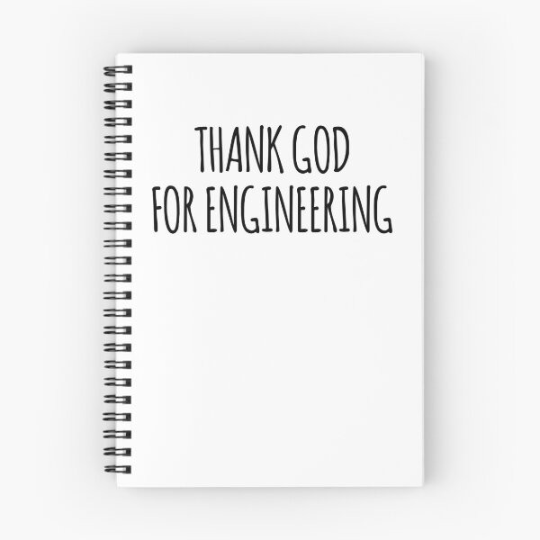 Item preview, Thank God for Engineering- Funny Engineering Joke designed and sold by the-elements.