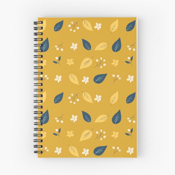 Item preview, Mustard Yellow Little Buds pattern - Orchard Birds Collection designed and sold by SarahPrice.
