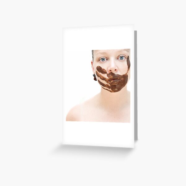 quiet the voices within Greeting Card